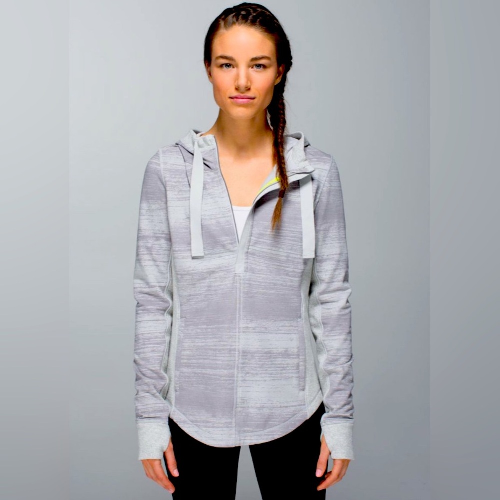 Lululemon Post Sweat Pullover Righteous Stripe Si… - image 1